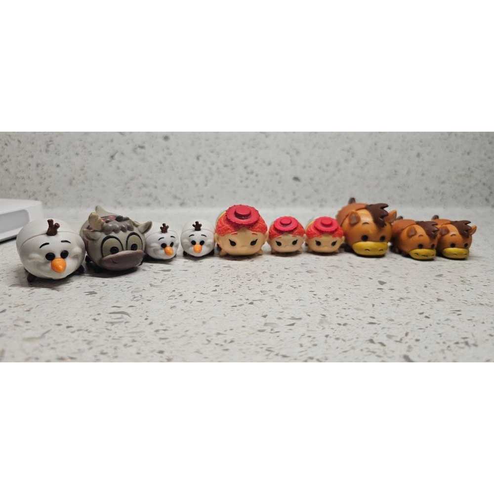 Disney Tsum Tsum Mini Figure Lot – Frozen, Toy Story – 10 Pieces